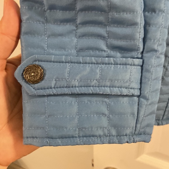 The TOG Shop Quilted Jacket color blue excellent condition size M - Picture 5 of 16